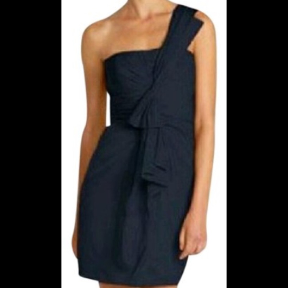 BCBG Max Azria “Connie” cocktail dress in Ink.